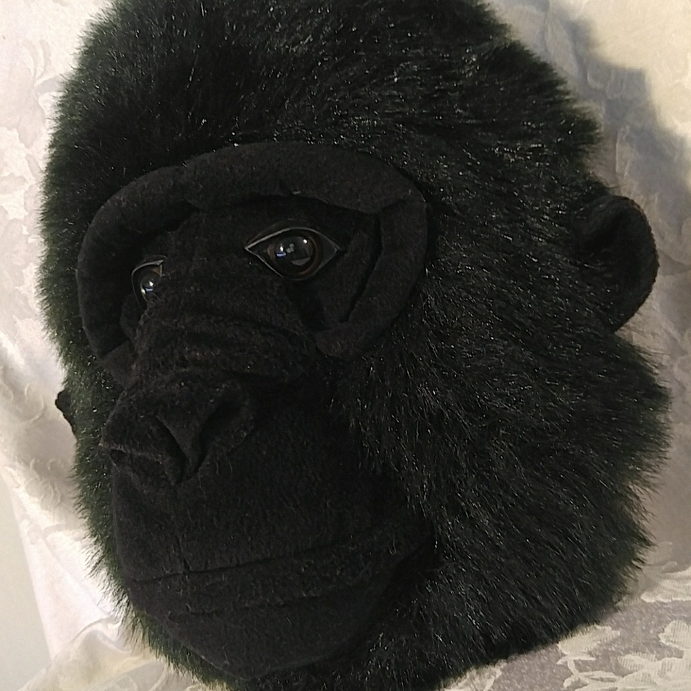 Beverley Hills Teddy Bear Co Gorilla Plush Wall Ha - Picture 2 of 8